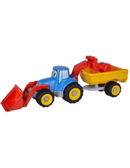 TRACTOR C/PALA Y REMOLQUE 55 CM