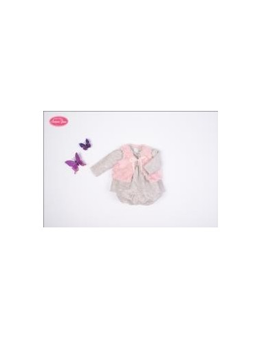 TRAJE MUÑECA REBORN ANTONIO JUAN 52CM (S