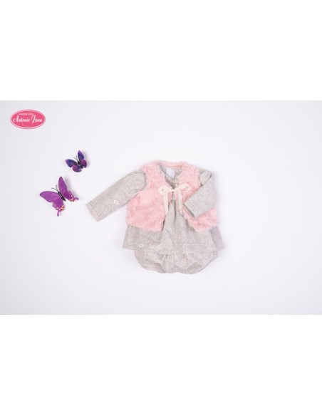 TRAJE MUÑECA REBORN ANTONIO JUAN 52CM (S