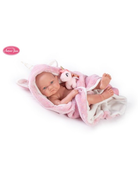 MUÑECA RECIÉN NACIDA NICA UNICORNIO