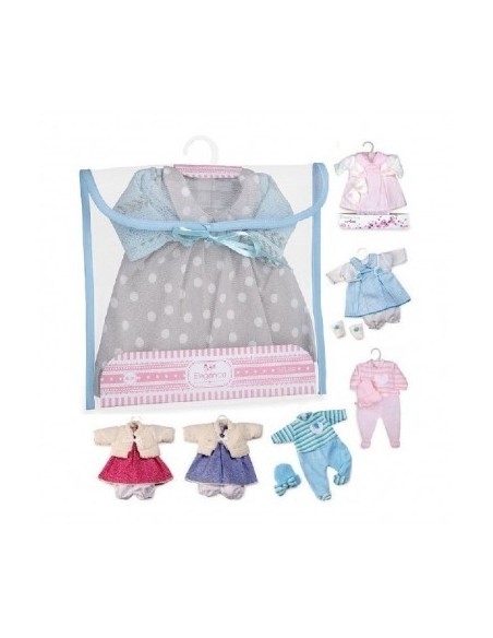 Vestido elegance 42 cm (surtido 6 modelo