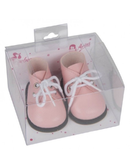 SET BOTAS ROSA PARA MUÑECAS DE 42-45 CM