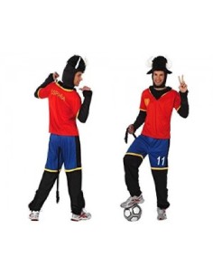 DISFRAZ TORO FUTBOLISTA ESPAñOL M-L
