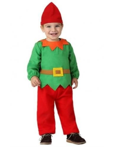 DISFRAZ DUENDE / ELFO NAVIDAD 0-6 MESES