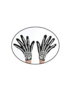 GUANTES ESQUELETO ADULTO