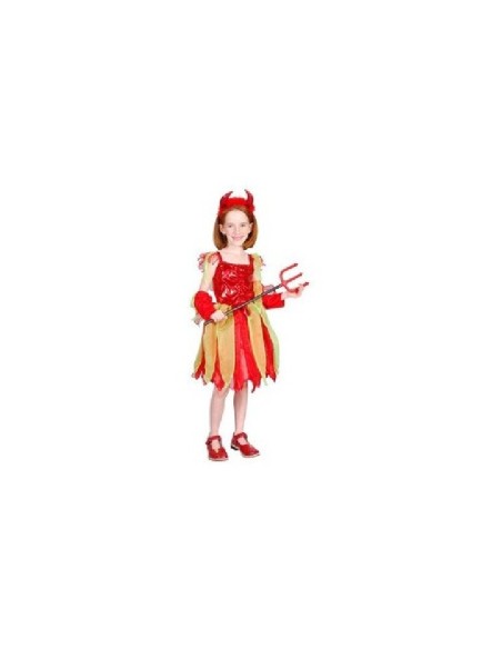 DISFRAZ DEMONIA DIABLESA 3-4  AÑOS