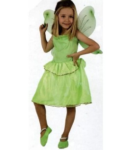DISFRAZ HADA CAMPANILLA VERDE 5-6 AÑOS