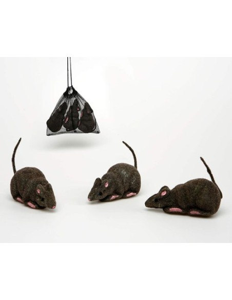 PACK 3 RATAS 15CM