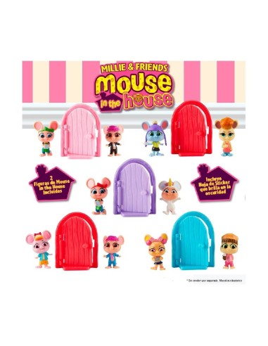 PACK DE 2 MOUSE IN THE HOUSE