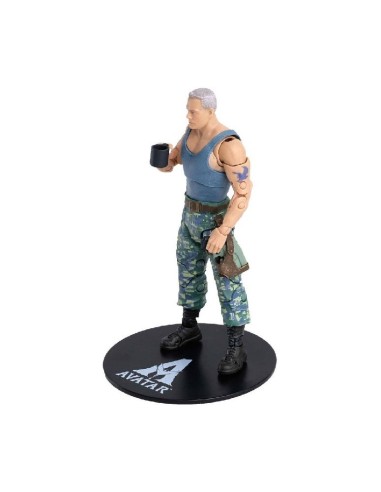 FIGURA COLONEL MILES QUARITCH -  AVATAR