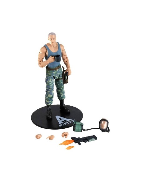 FIGURA COLONEL MILES QUARITCH -  AVATAR