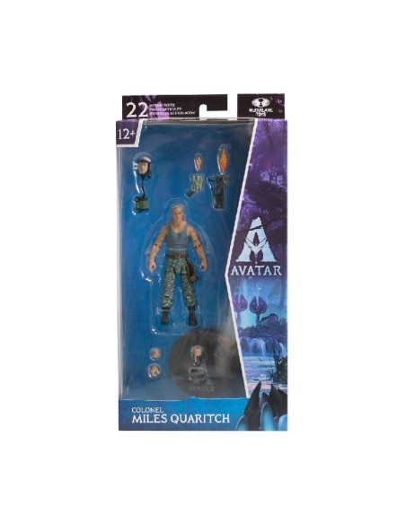 FIGURA COLONEL MILES QUARITCH -  AVATAR