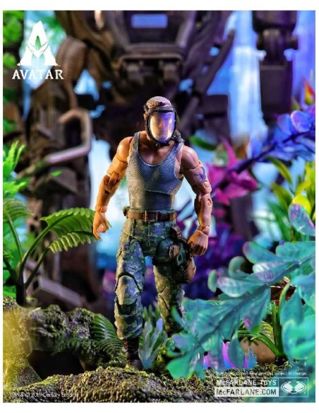 FIGURA COLONEL MILES QUARITCH -  AVATAR