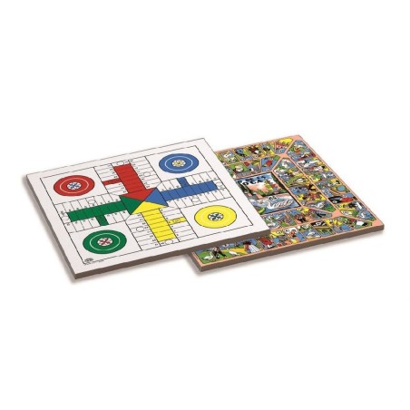 TABLERO PARCHIS-OCA DE MADERA CON ACCESO