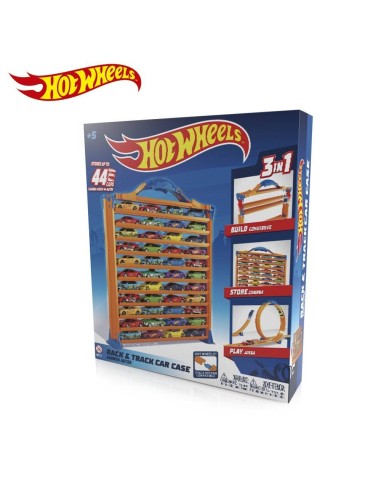 MALETÍN PORTACOCHES HOTWHEELS 3 EN 1
