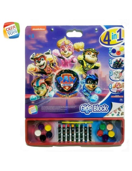 Giga block 4 en 1  patrulla canina