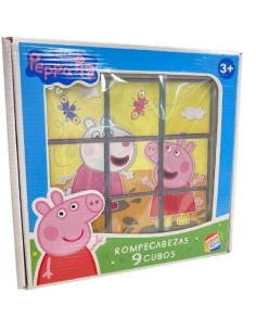 ROMPECABEZAS PEPPA PIG 9 CUBOS