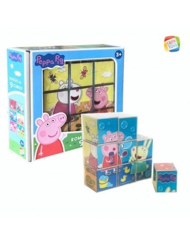 ROMPECABEZAS PEPPA PIG 9 CUBOS