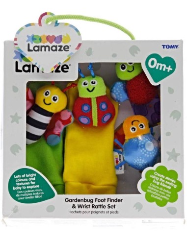 SONAJEROS MUÑECA Y CALCETINES LAMAZE