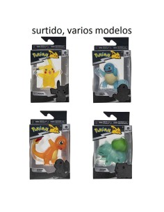 POKÉMON FIGURA TRASLUCIDA COLECTOR 8 CM