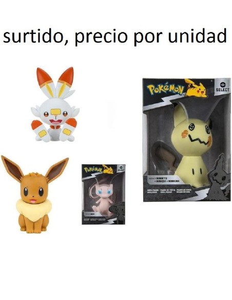 POKÉMON FIGURA VINILO 10 CM