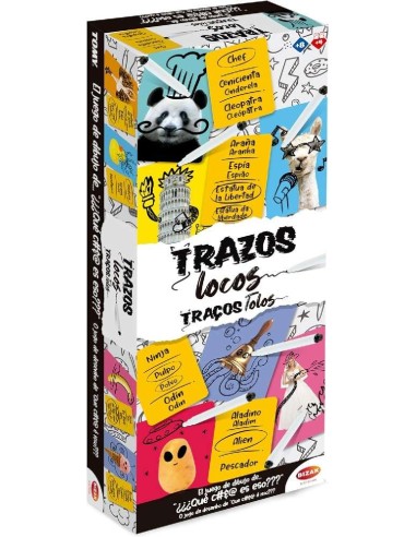 JUEGO TRAZOS LOCOS, EL DIVERTIDO DE TRAN