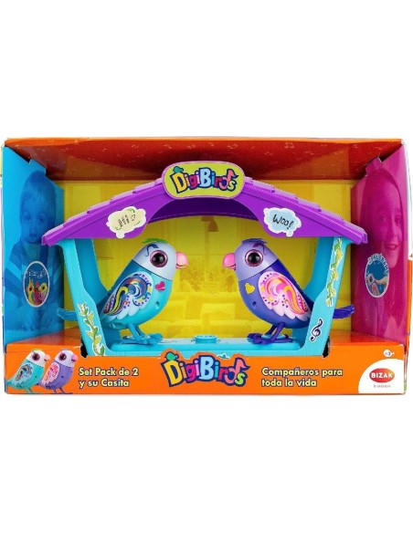 DIGIBIRDS PACK DE 2 Y SU CASITA