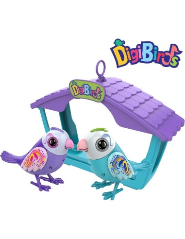 DIGIBIRDS PACK DE 2 Y SU CASITA