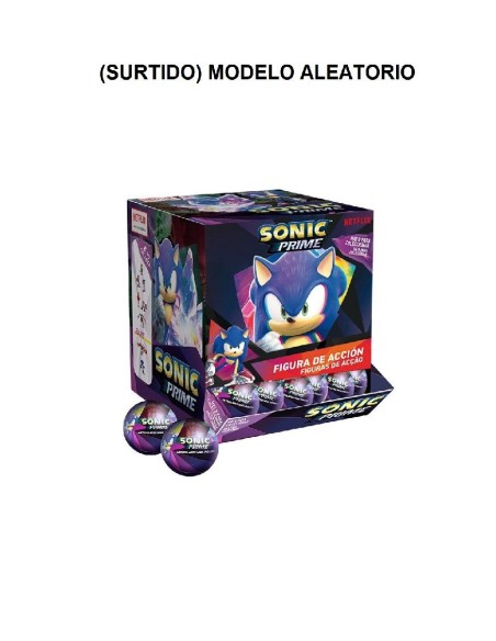 SONIC FIGURA ARTICULADA SORPRESA