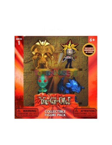 YU-GI-OH! PACK DE 4 FIGURAS SDO 1