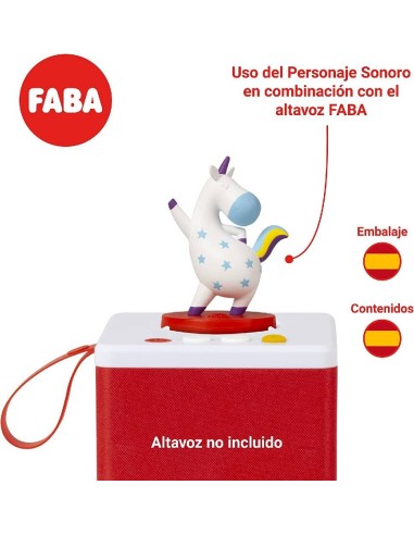 PERSONAJE SONORO DE FABA - EL UNICORNIO 