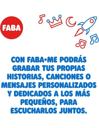 PERSONAJE SONORO DE FABA - FABA-ME ROJO