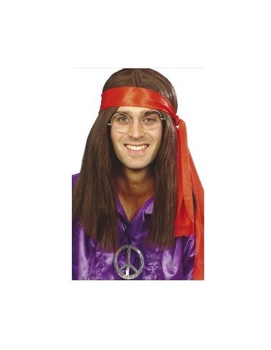 MEDALLON DEL SIMBOLO DE LA PAZ HIPPY EN 