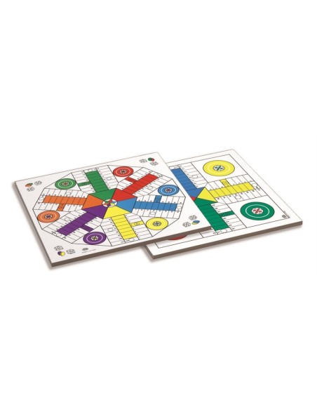 TABLERO PARCHIS 4-6 JUGADORES MADERA