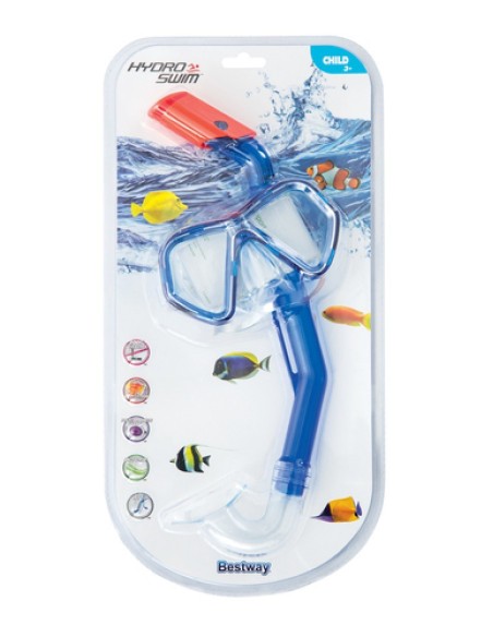 GAFAS BUCEO CON TUBO 3-6 AÑOS (VARIOS CO