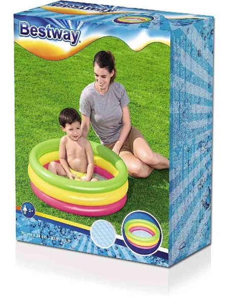 PISCINA HINCHABLE INFANTIL 70 X 24 CM 3 