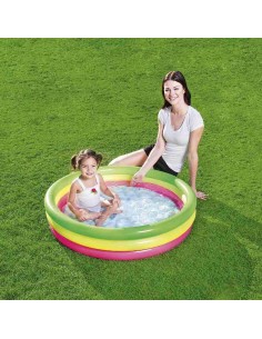 PISCINA HINCHABLE INFANTIL SUMMER Ø102X2