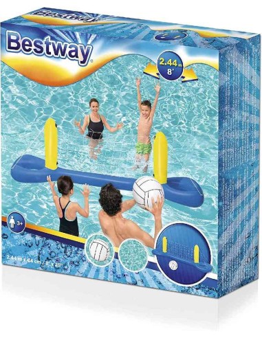 JUEGO VOLEYBALL CON PELOTA HINCHABLE