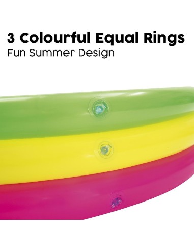 PISCINA HINCHABLE INFANTIL SUMMER Ø102X2