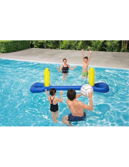 JUEGO VOLEYBALL CON PELOTA HINCHABLE