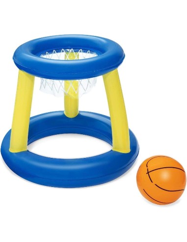 CANASTA CON PELOTA HINCHABLE