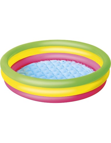 PISCINA HINCHABLE INFANTIL SUMMER Ø102X2