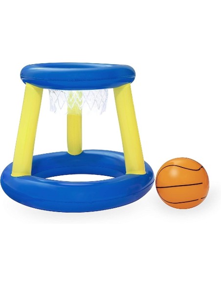 CANASTA CON PELOTA HINCHABLE