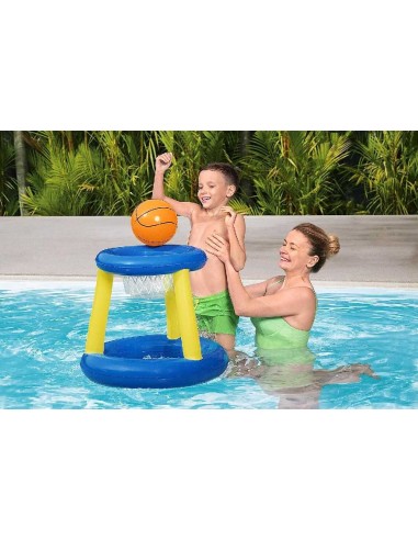 CANASTA CON PELOTA HINCHABLE