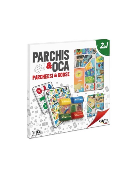 TABLERO PARCHIS - OCA DE MADERA CON ACCE