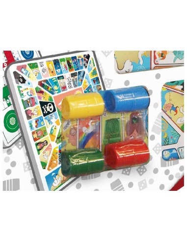 TABLERO PARCHIS - OCA DE MADERA CON ACCE
