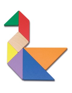 TANGRAM DE MADERA EN CAJA DE METAL 2