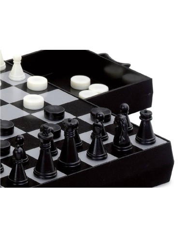 AJEDREZ DAMAS BACKGAMMON MAGNETICO