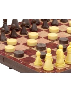 JUEGO AJEDREZ DAMAS MAGNETICO 2