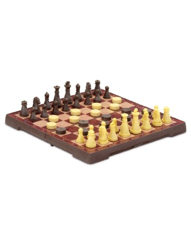 JUEGO AJEDREZ DAMAS MAGNETICO
